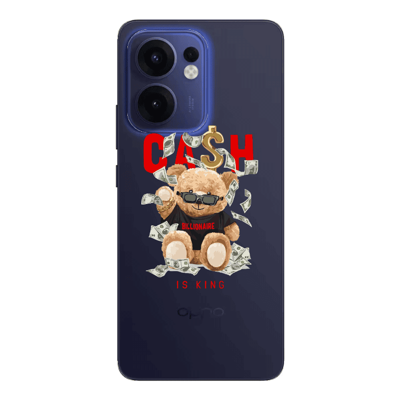 Oppo Reno13 FS Cash is king Transparent Silicone TPU Θήκη